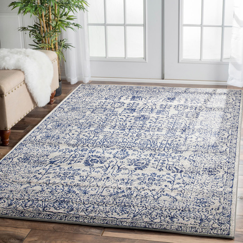 Evolve Frost Transitional Rug - Blue - 160x230cm