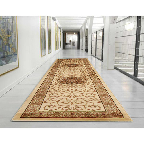 Ankara Medallion Classic Runner - Ivory - 80x400cm