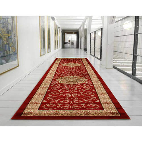 Ankara Medallion Classic Runner - Red - 80x300cm