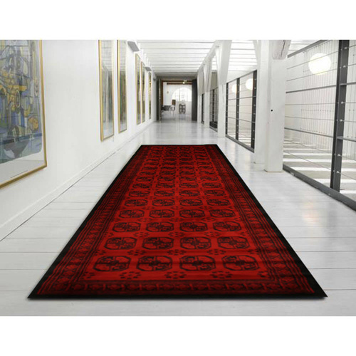 Ankara Classic Afghan Runner - Red - 80x300cm