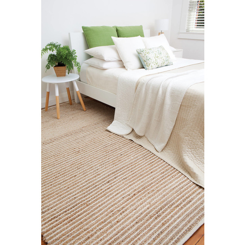 Fab Rugs Aria Jute Cotton Runner
