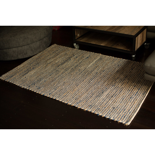 Jute Rugs:120x180cm IRIS Deep Grey