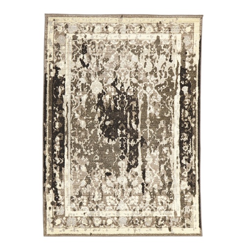 Mosaic Stylish Overdyed Look Rug - Grey - 200x290cm