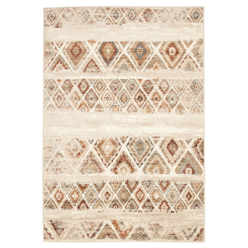 Mayfair Contrast Rug - Rust - 160x230cm