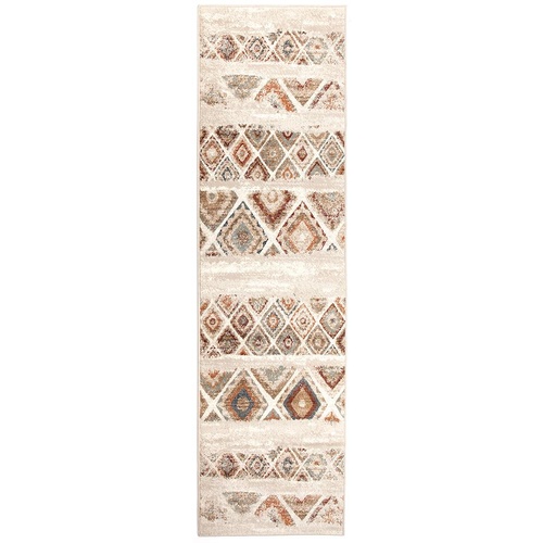 Mayfair Contrast Runner - Rust - 80x300cm