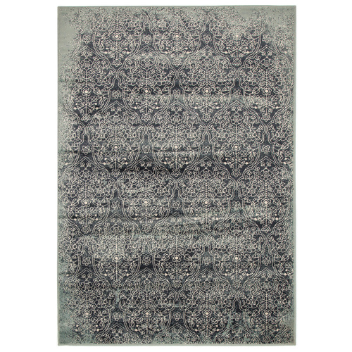 Mayfair Edge Rug - Denim