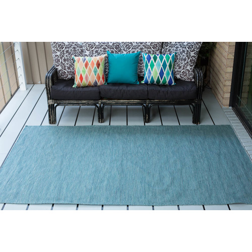 Fab Rugs Soft P.E.T. Floor Rug - Cancun Aqua