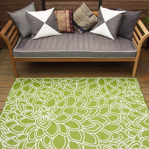 Plastic Rugs:120x179cm Eden Lime