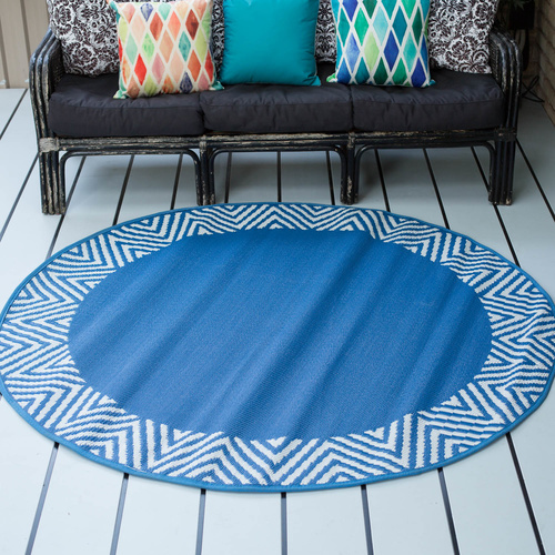 Plastic Rugs:180cm Olympia Blue
