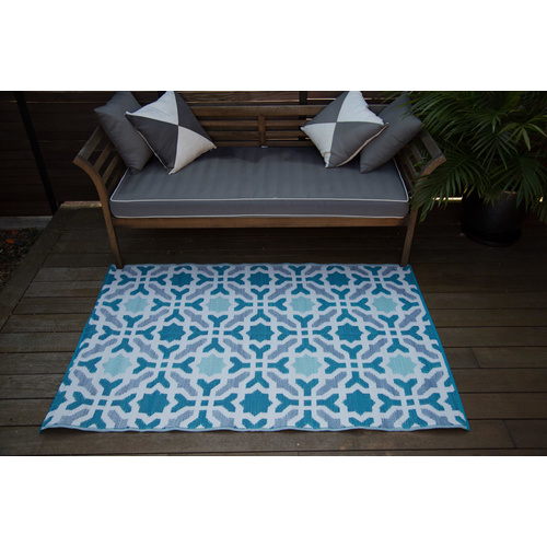 Fab Rugs Seville Blue