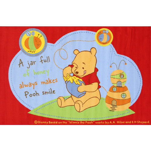 Kids Castle - Pooh Honey - Multicoloured - 100x150cm