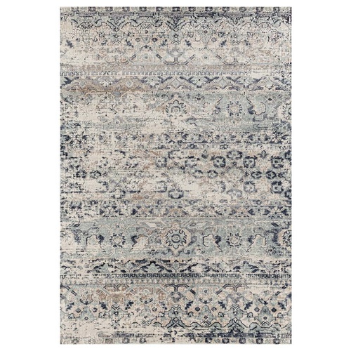 Esquire Segments Traditional Rug - Blue