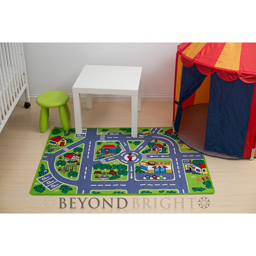 Kids Playmat City Street - 94 x 133