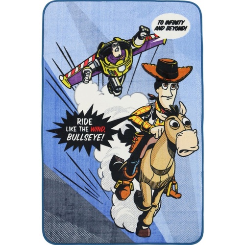 Kids Castle - Licensed Buzz And Woody - Multicoloured - 100x150cm