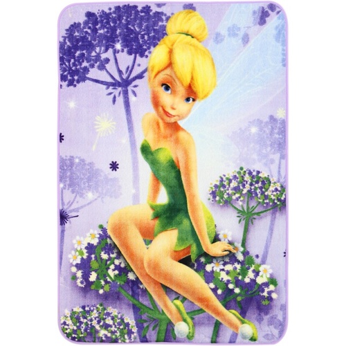 Kids Castle - Licensed Tinkerbell Flower - Purple - 100x150cm