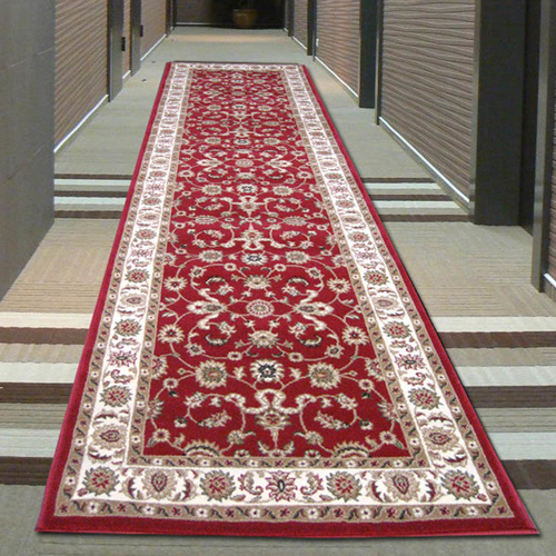 Sydals Classic Border Runner - Red with Ivory - 80x300cm