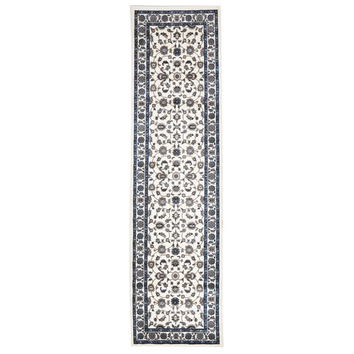 Sydals Classic Border Runner - White with White - 80x300cm